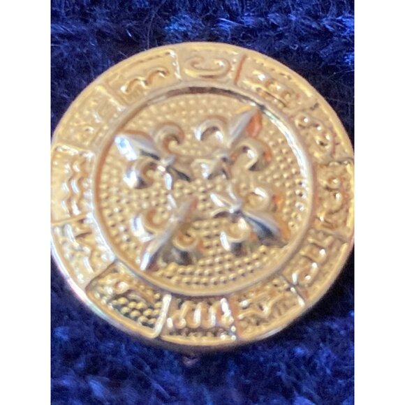 Colter Bay Int Vintage Multicolor Cardigan Pullover Sweater L 2 pocket 5 button - Picture 8 of 16